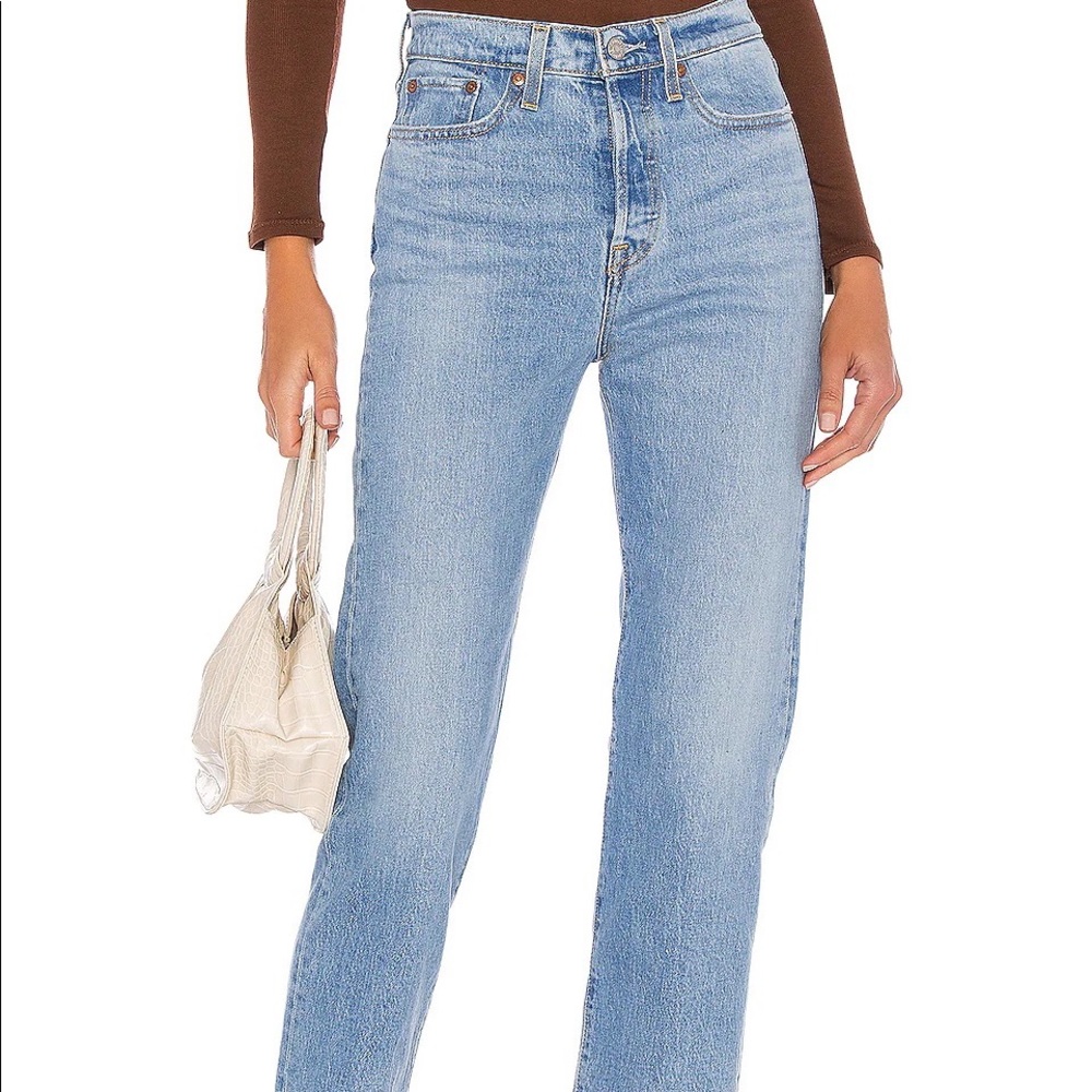 Levi wedgie straight crop